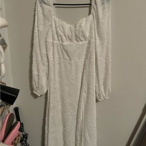 White dress